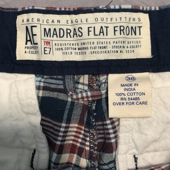 American Eagle Madras Shorts - Picture 4 of 4